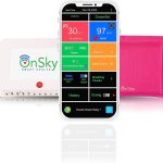DreamBe-1 Pink by OnSky Contactless Smart Baby Breathing Monitor, Realtime Heart Rate and Sleep Tracker–Monitor Baby Anywhere, Anytime –WiFi, Motion and Crying Notifications, Room Temp -Urgency Alert